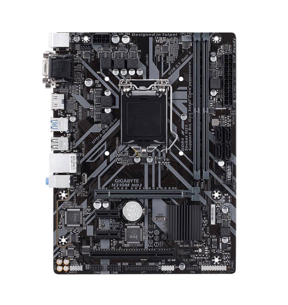 M4L-80126025 Gigabyte Tech H310M HD2 Motherboard