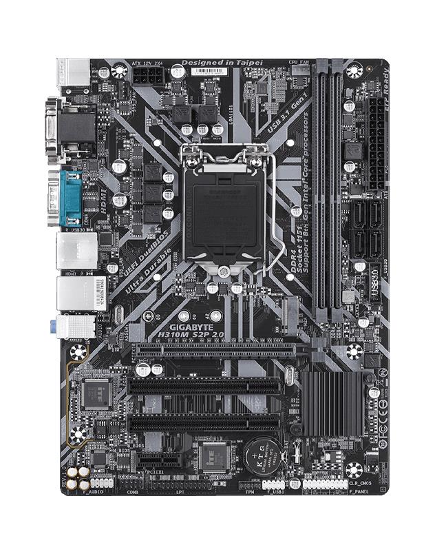 M4L-80126038 Gigabyte Tech H310M S2P 2.0 Motherboard