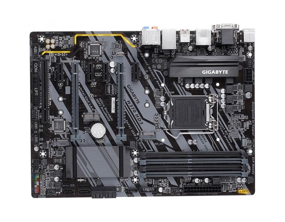 M4L-80127255 Gigabyte Tech H370 HD3 Motherboard