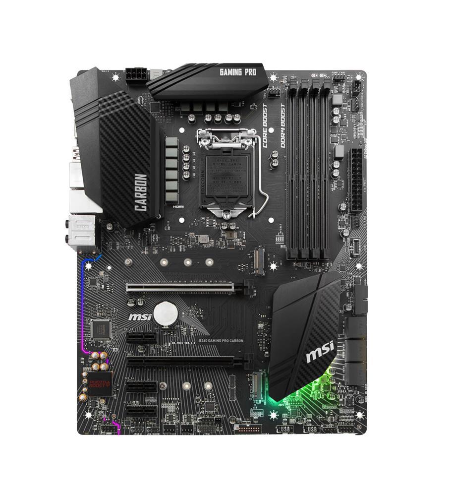 M4L-80127332 MSI B360 GAMING PRO CARBON Motherboard