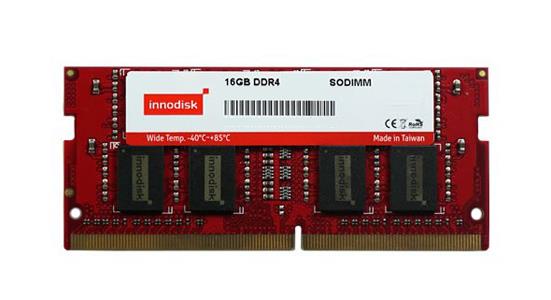 M4S0-AGM1OISJ Innodisk 16GB PC4-19200 DDR4-2400MHz non-ECC Unbuffered CL17 260-Pin SoDimm 1.2V Dual Rank Memory Module