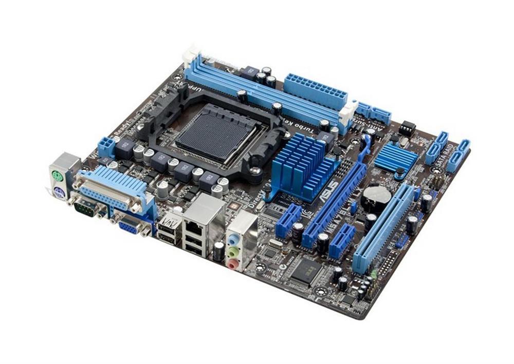 M5A78L-M-LX ASUS Socket AM3+ AMD 760G + SB710 Chipset AMD FX/ AMD Phenom II/ Athlon II/ Sempron 100 Series Processors Support DDR3 2x DIMM 6x SATA 3.0Gb/s Micro-ATX Motherboard (Refurbished)