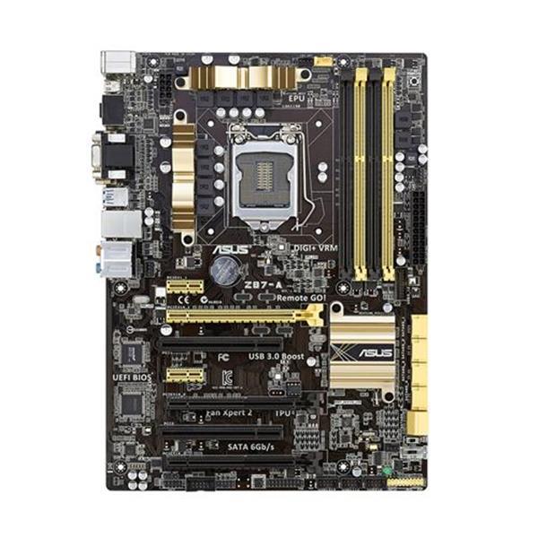 M697156 ASUS Z87-A Socket LGA 1150 Intel Z87 Chipset 4th Generation Core i7 / i5 / i3 / Pentium / Celeron Processors Support DDR3 4x DIMM 6x SATA 6.0Gb/s ATX Motherboard (Refurbished)
