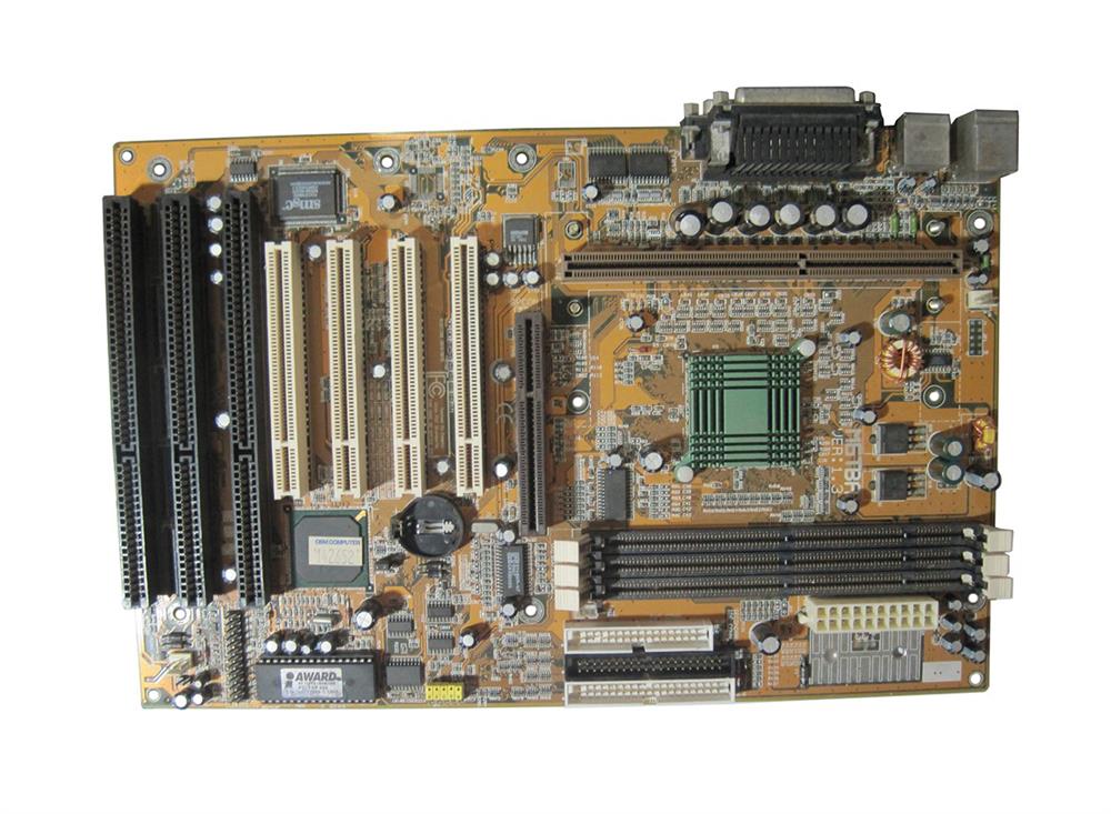M6TBA Biostar Atx Slot-1 Motherboard Ver 1.3 1-agp4-pci3-isa (Refurbished)
