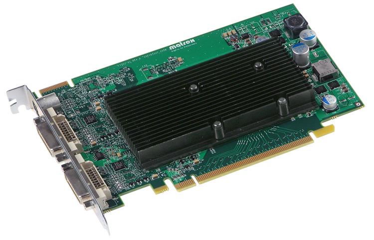 M9120-E512F Matrox M9120 M9120 Graphic Card 512 MB DDR2 SDRAM PCI Express x16 2048 x 1536 DVI