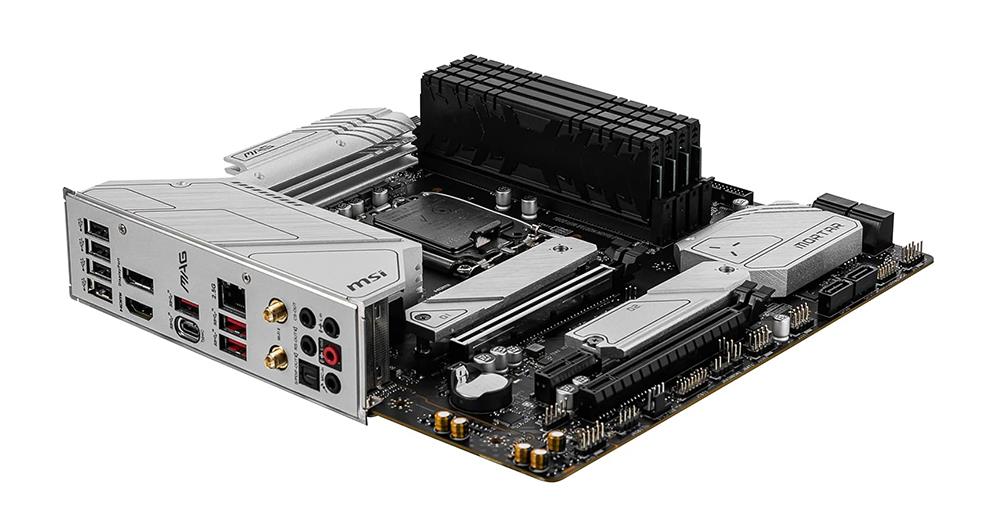 MAG B660M MORTAR WIFI MSI Socket LGA 1700 Intel B660 Chipset 14th/13th/12th Generation Intel Pentium Gold/ Celeron Processors Support DDR5 4x DIMM 6x SATA 6.0Gb/s Micro-ATX Motherboard (Refurbished)
