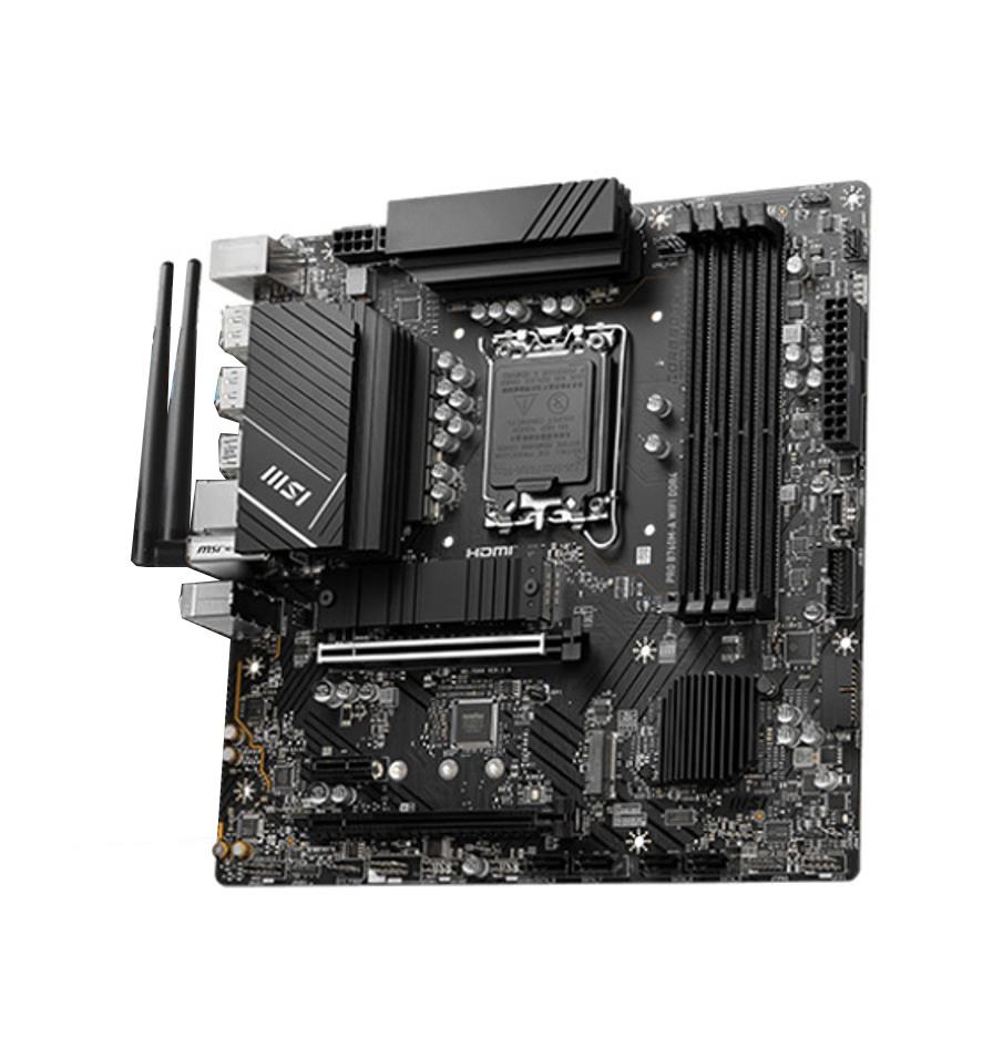 MAG B760M MORTAR WIFI MSI Socket LGA 1700 Intel B760 Chipset 13/12th Generation Core / Pentium Gold / Celeron Processors Support DDR5 4x DIMM 4x SATA 6.0Gb/s Micro-ATX Motherboard (Refurbished)