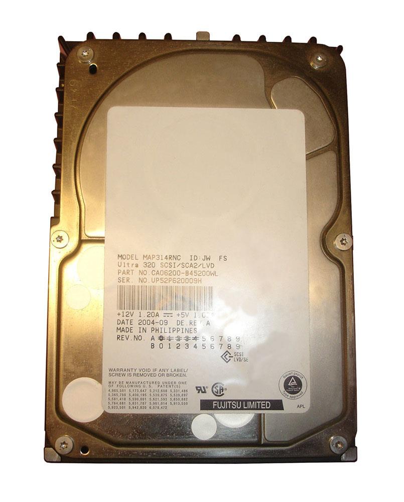 MAP314RNC Fujitsu Enterprise 147GB 10000RPM Ultra-320 SCSI 80-Pin 8MB Cache 3.5-inch Internal Hard Drive