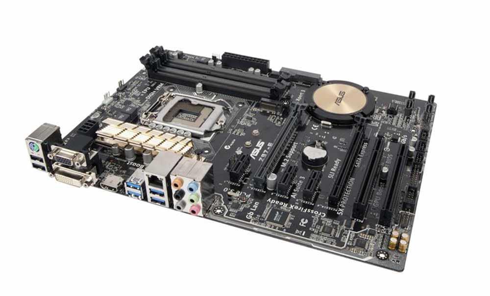 MB-Z97-E ASUS Z97-E Socket LGA 1150 Intel Z97 Chipset 5th/New 4th/4th Generation Core i7 / i5 / i3 / Pentium / Celeron Processors Support DDR3 4x DIMM 4x SATA 6.0Gb/s ATX Motherboard (Refurbished)