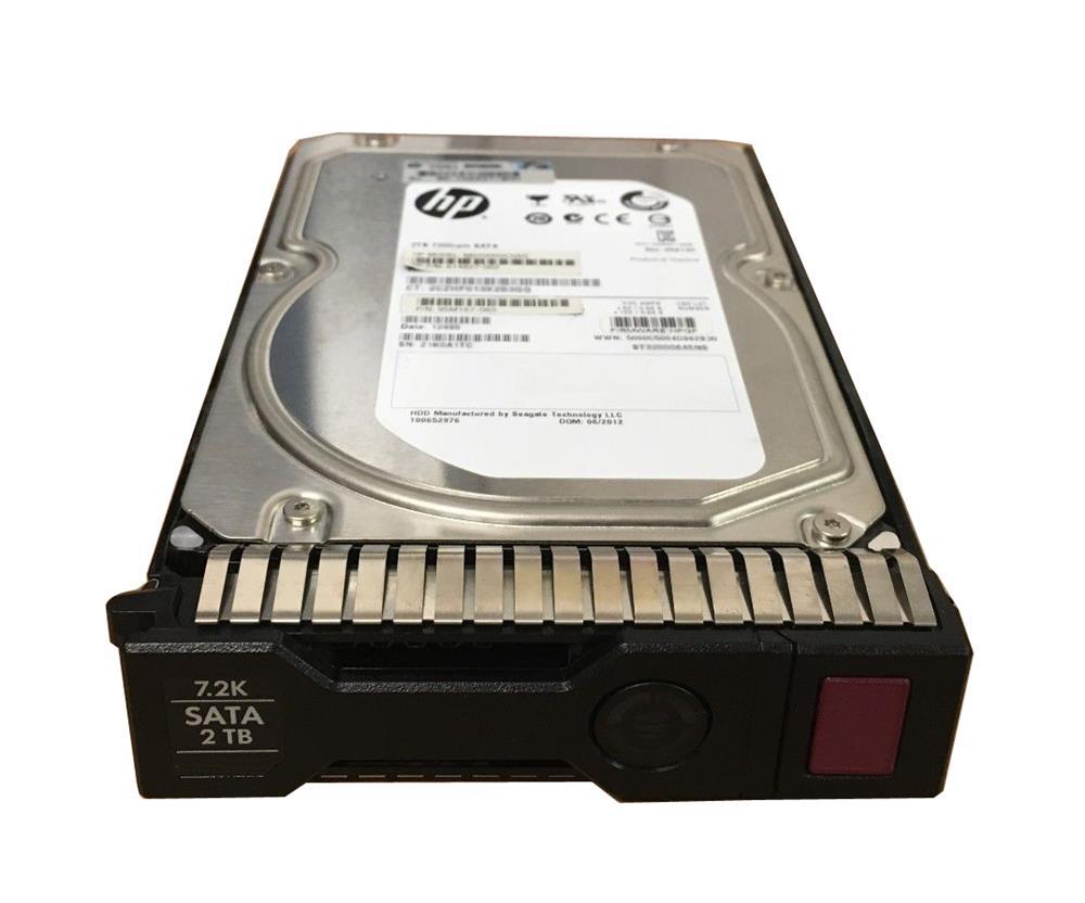 MB002000GWFGH HPE 2TB 7200RPM SATA 6Gbps 3.5-inch Internal Hard Drive with Smart Carrier