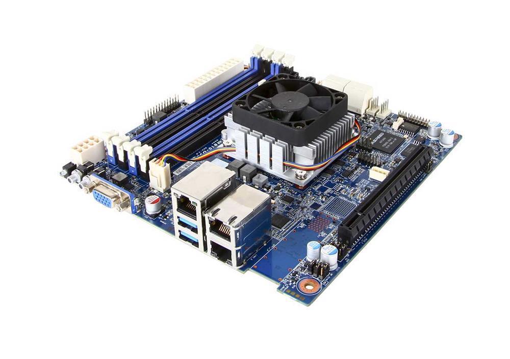 MB10-DS0(rev.1.3) Gigabyte Socket BGA 1667 Xeon D-1541 Processors Support DDR4 4x DIMM 6x SATA 6.0Gb/s Mini-ITX Server Motherboard (Refurbished)
