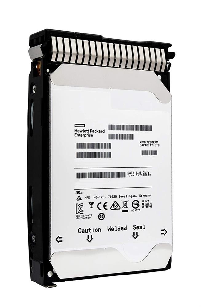 MB6000GEQNK HP 6TB 7200RPM SATA 6Gbps (512e) 3.5-inch Internal Hard Drive with Smart Carrier