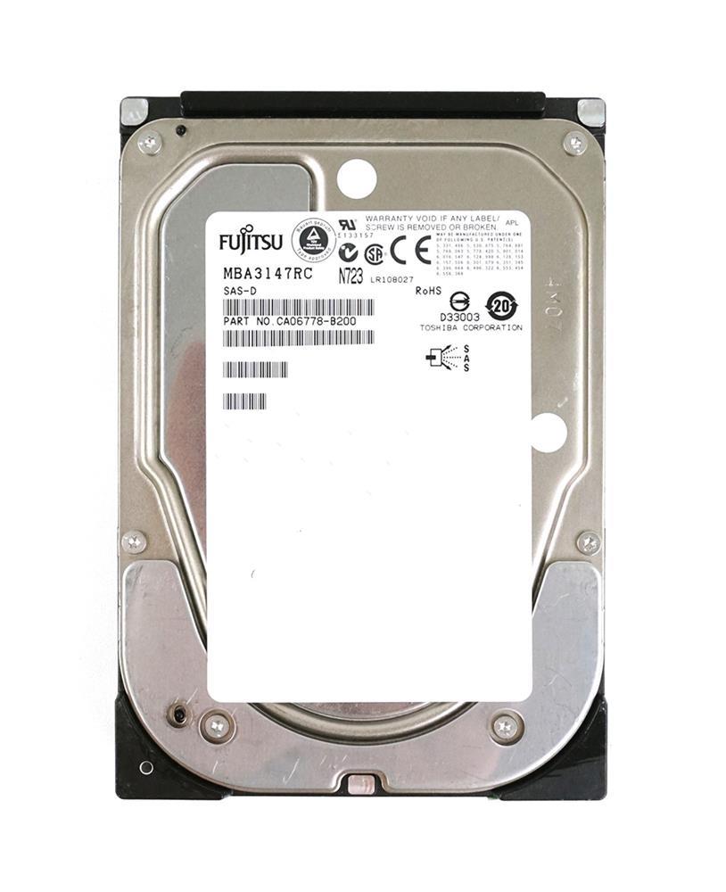MBA3147RC-3 Fujitsu Enterprise 147GB 15000RPM SAS 3Gbps 16MB Cache 3.5-inch Internal Hard Drive
