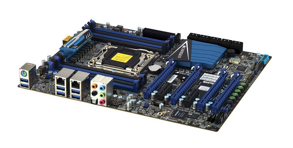 MBD-C7X99-OCE-F SuperMicro C7X99-OCE-F Socket LGA 2011 Intel X99 Chipset Xeon E5-1600 v3/v4 / E5-2600 v4 / Core i7/ i7 Extreme Edition Processors support DDR4 8x DIMM 6x SATA3 6.0Gb/s ATX Server Motherboard (Refurbished)