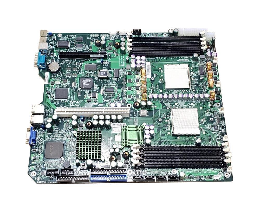 MBD-H8DAR-T-201M SuperMicro H8DAR-T Dual Socket 940 AMD 8132 + 8111 Chipset AMD Opteron 200 Series Processoors Support DDR 8x DIMM 4x SATA 1.50Gb/s Extended ATX Server Motherboard (Refurbished)