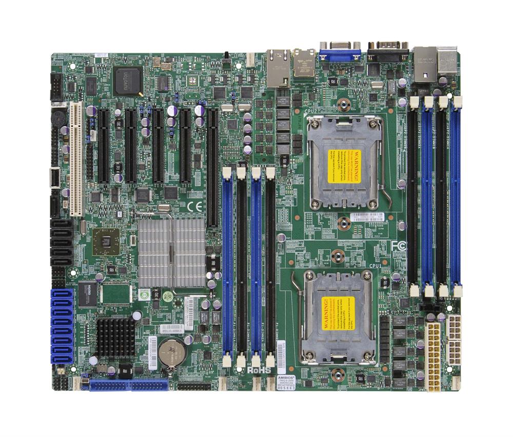 MBD-H8DCL-6-B SuperMicro H8DCL-6 AMD SR5690 + SP5100 Chipset AMD Opteron 4000 Series Processors Support DDR3 8x DIMM 6x SATA 3.0Gb/s ATX Motherboard (Refurbished)