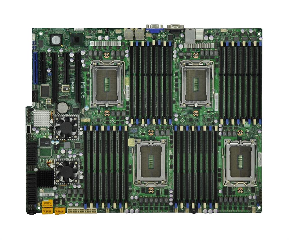 MBD-H8QG6-F SuperMicro H8QG6-F-O AMD SR5690 + SP670 Chipset AMD Opteron 6100 Processor Support DDR3 32x DIMM 6x SATA2 3.0Gb/s SWTX Server Motherboard (Refurbished)