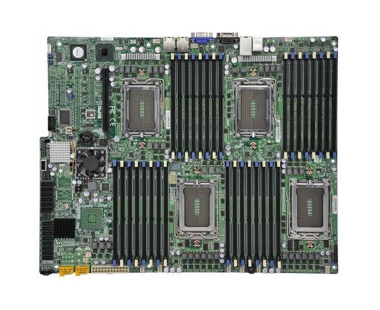 MBD-H8QGI-LN4F-O SuperMicro Socket G34 AMD SR5690 + SP5100 Chipset AMD Opteron 6000 Series Processors Support DDR3 32x DIMM 6x SATA2 3.0Gb/s SWTX Server Motherboard (Refurbished)