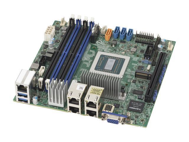 MBD-M11SDV-4CT-LN4F SuperMicro M11SDV-4CT-LN4F System On Chipset AMD EPYC 3101 Processors Support DDR4 4x DIMM 4x SATA3 6.0Gb/s Mini-ITX Server Motherboard (Refurbished)