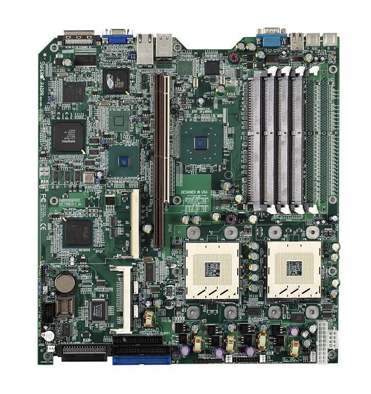 MBD-P4DPR-6GM+-B SuperMicro P4DPR-6GM+ Dual Socket PGA 603 Intel E7500 Chipset Dual Xeon Processors Support DDR 4x DIMM Extended ATX Server Motherboard (Refurbished)