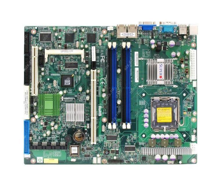 MBD-PDSMI+-O SuperMicro PDSMI+ Socket LGA 775 Intel 3000 Chipset Intel Xeon 3200/3000 Series / Core 2 Quad/Duo/ Extreme Series / Pentium D/ Pentium Extreme Series/ Pentium 4/ Celeron D Processors Support DDR2 4x DIMM 4x SATA 3.0Gb/s ATX Server Motherboard (Refurbished)