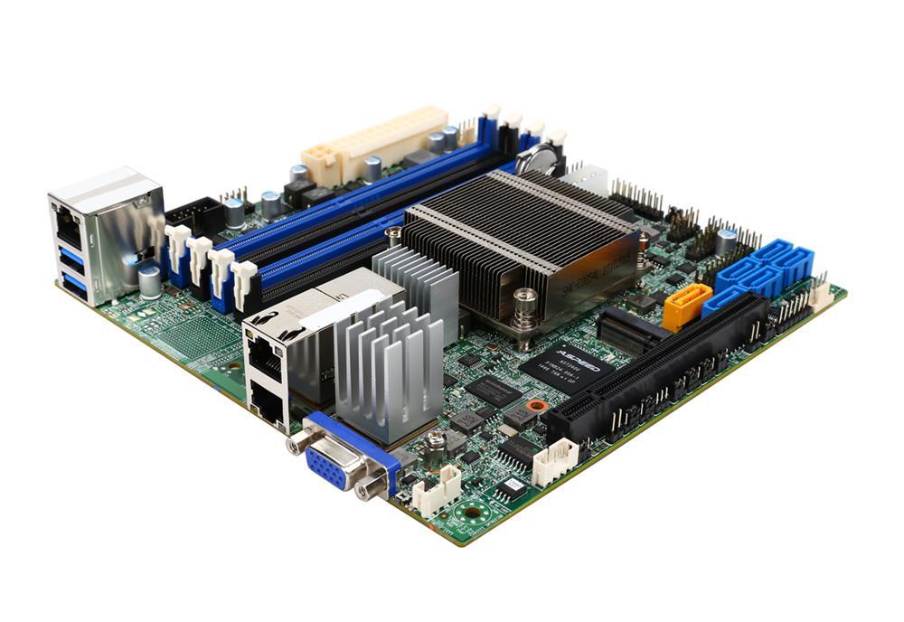 MBD-X10SDV-4C-TLN2F-O SuperMicro X10SDV-4C-TLN2F Socket LGA FCBGA1667 System On Chipset Intel Xeon D-1521 Processors Support DDR4 4x DIMM 6x SATA3 6.0Gb/s Mini-ITX Server Motherboard (Refurbished)