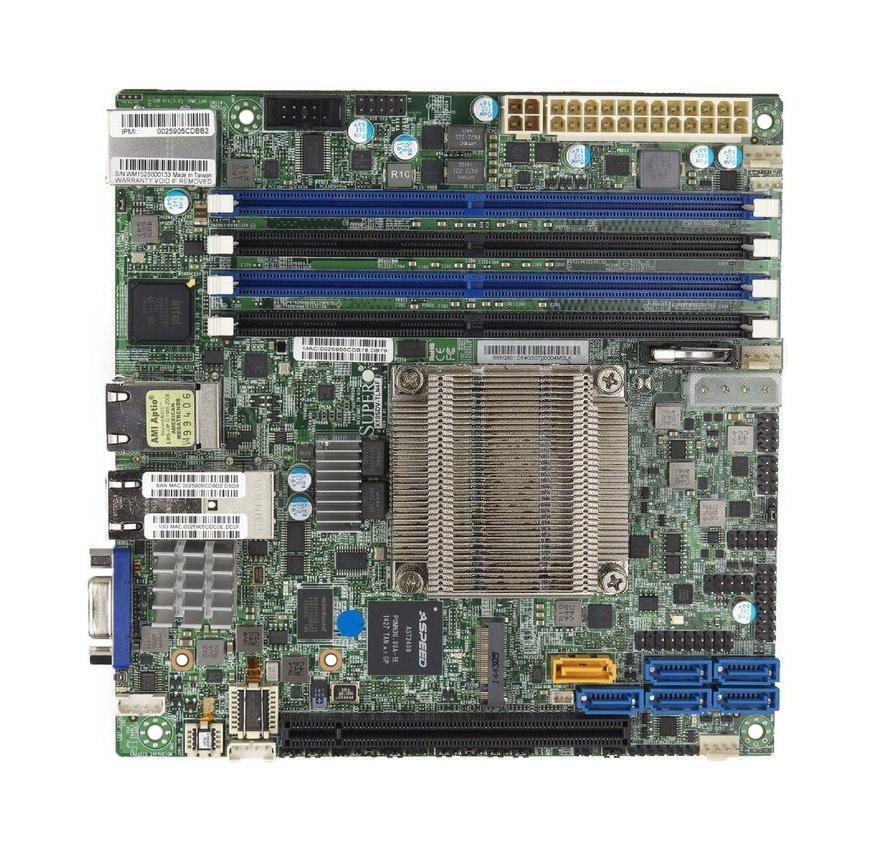 MBD-X10SDV-6C-TLN4FO Supermicro X10SDV-6C-TLN4F Server Motherboard Intel Chipset Socket BGA-1667 Intel Xeon D-1528 Hexa-core (6 Core) 2.20 GHz Retail Pack (Refurbished)