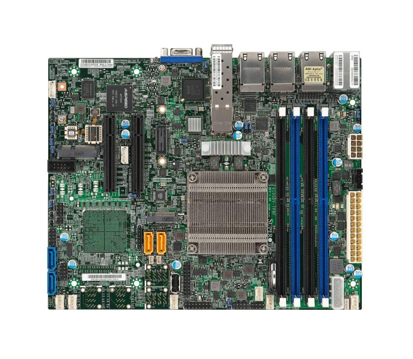 MBD-X10SDV-TP8F-O SuperMicro X10SDV-TP8F Socket FCBGA1667 System On Chipset Intel Xeon D-1518 Processors Support DDR4 4x DIMM 4x SATA3 6.0Gb/s Flex ATX Server Motherboard (Refurbished)