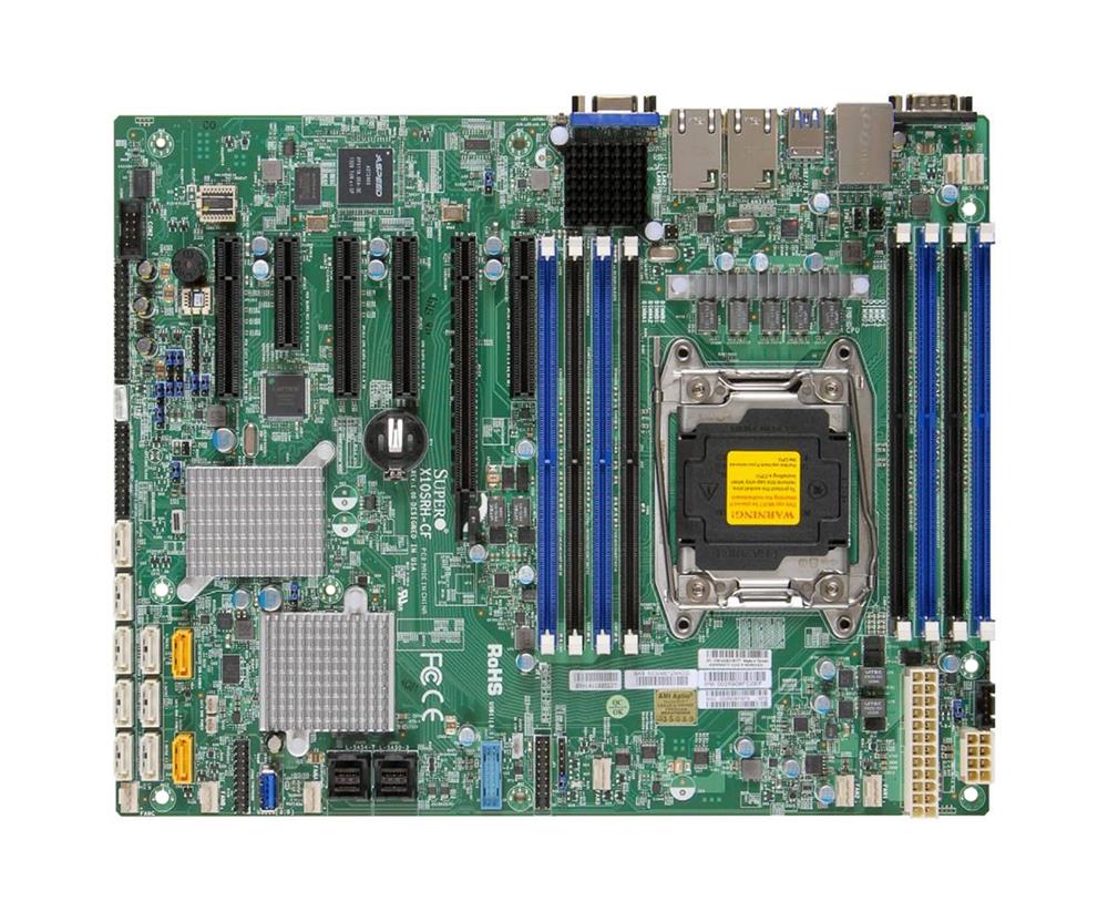 MBD-X10SRH-CF SuperMicro X10SRH-CF Socket R3 LGA 2011 Xeon E5-1600 / E5-2600 v4 / v3 Intel C612 Chipset DDR4 8 x DIMM 10 x SATA 6Gbps 8 x SAS 12 Gbps ATX Server Motherboard (Refurbished)