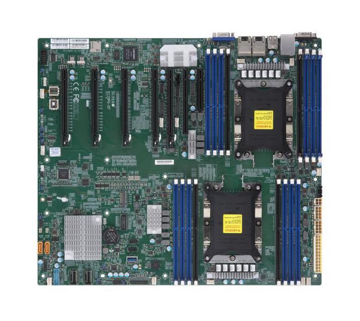 MBD-X11DPG-QT SuperMicro X11DPG-QT Socket LGA 3647 Intel C621 Chipset Intel Xeon Scalable Processors Support DDR4 16x DIMM 10x SATA3 6.0Gb/s Proprietary Server Motherboard (Refurbished)