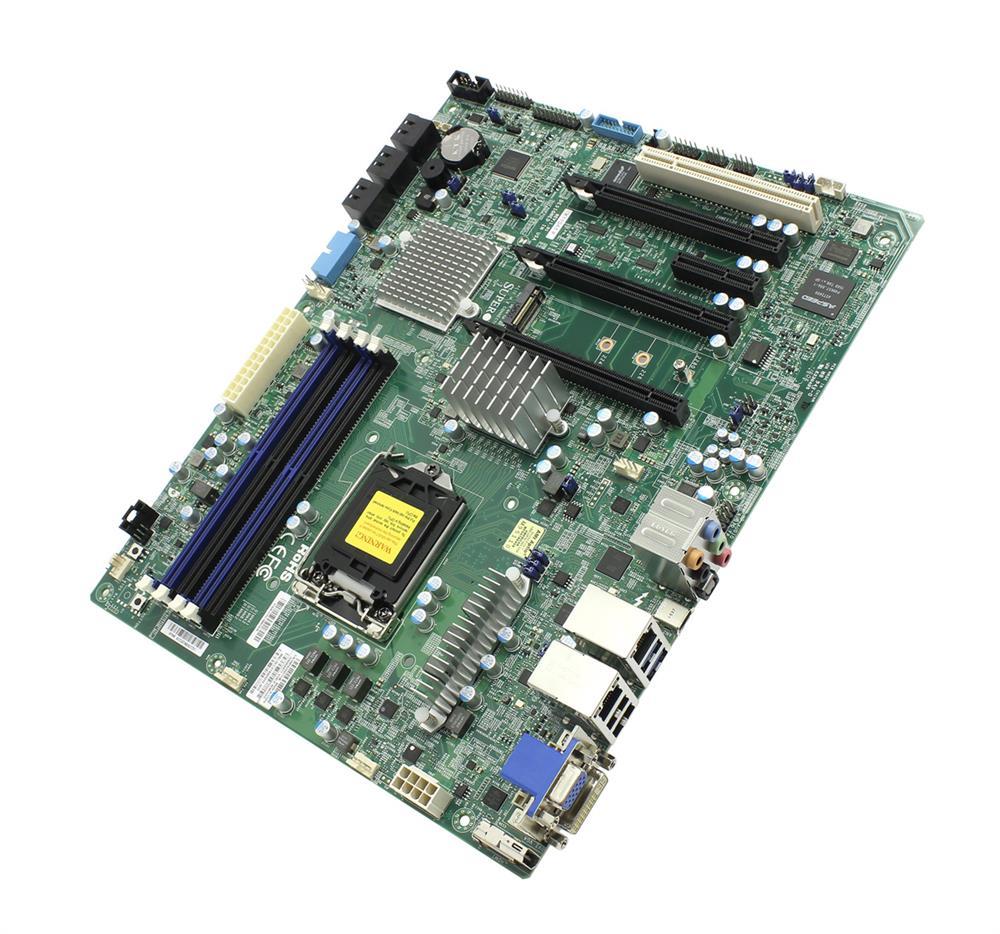 MBD-X11SAT-F-B SuperMicro X11SAT-F Socket H4 LGA 1151 Xeon E3-1200 v5 / v6 Intel C236 Chipset DDR4 4 x DIMM 6 x SATA 6Gbps ATX Server Motherboard (Refurbished)