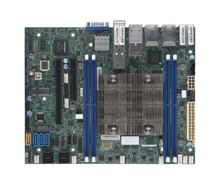 MBD-X11SDV-16C-TP8F SuperMicro X11SDV-16C-TP8F System On Chipset Intel Xeon D-2183IT Processors Support DDR4 4x DIMM 12x SATA3 6.0Gb/s Flex-ATX Motherboard (Refurbished)