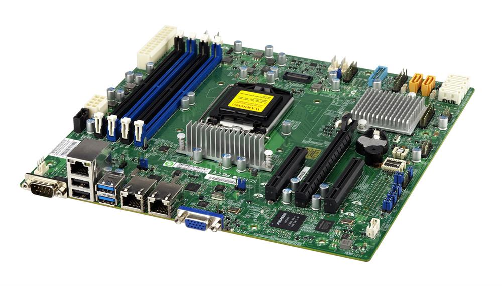 MBD-X11SSL-O SuperMicro X11SSL Socket H4 LGA 1151 Xeon E3-1200 v5 / v6 Intel C232 Chipset DDR4 4 x DIMM 6 x SATA 6Gbps micro-ATX Server Motherboard (Refurbished)