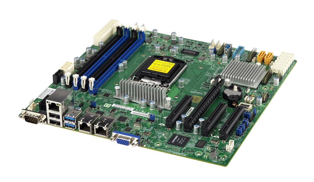 MBD-X11SSM-F-O SuperMicro X11SSM-F Socket LGA 1151 Intel C236 Chipset Intel Xeon E3-1200 v6/v5 7th/6th Generation Core i3 / Pentium / Celeron Processors Support DDR4 4x DIMM 8x SATA3 6.0Gb/s Micro-ATX Server Motherboard (Refurbished)