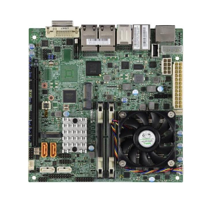 MBD-X11SSV-M4 Supermicro Single Socket FCBGA 1440 Xeon E3-1515M v5 Processor Supported Intel C236 Chipset Mini-ATX Motherboard (Refurbished)