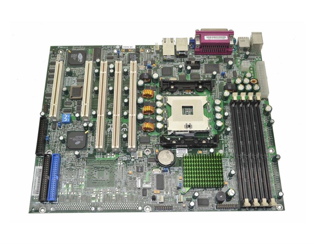 MBD-X5SSE-GM-O-B SuperMicro X5SSE-GM Socket mPGA604 Serverworks GC-SL Chipset Intel Xeon Processors Support DDR2 4x DIMM Dual ATA/100 IDE ATX Server Motherboard (Refurbished)