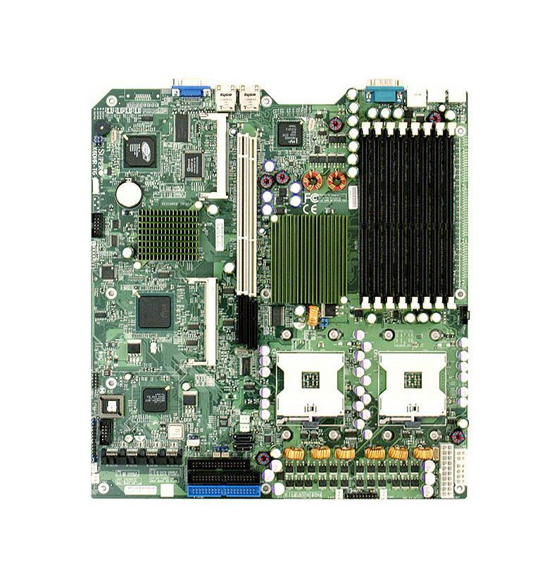 MBD-X6DHR-TG-B SuperMicro X6DHR-TG Dual Socket FC-mPGA4 Intel E7520 Chipset 64-Bit Intel Xeon Processors Support DDR 8x DIMM 2x SATA Extended-ATX Server Motherboard (Refurbished)