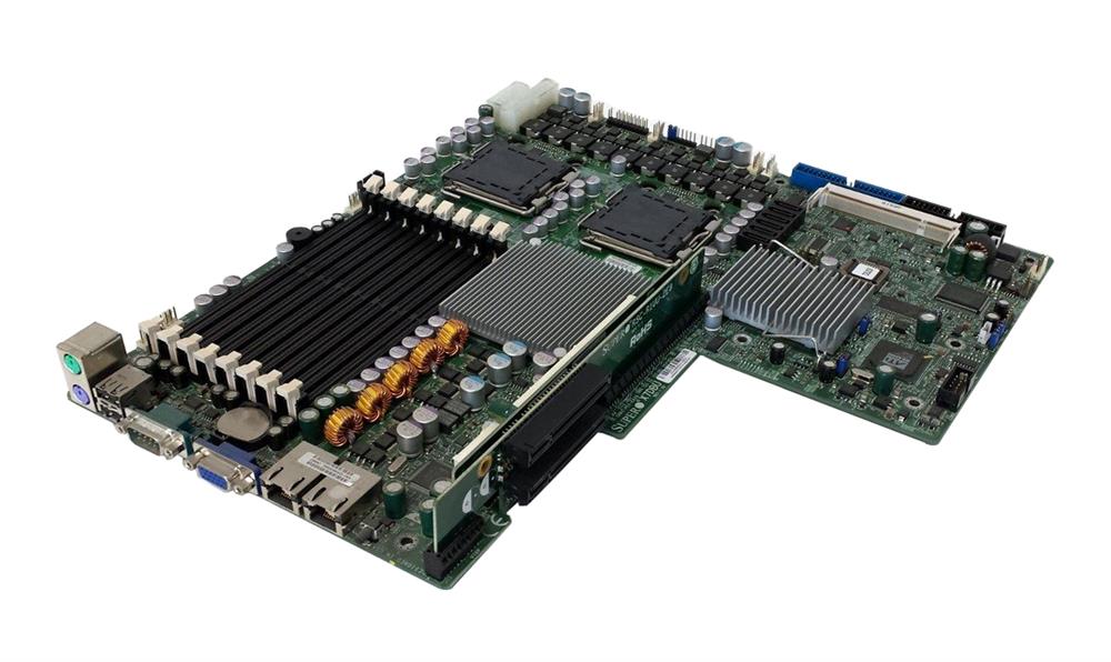 MBD-X7DBU-O SuperMicro X7DBU Dual Socket LGA 771 Intel 5000P Chipset Dual 64-Bit Intel Xeon Processors Support DDR2 8x DIMM 6x SATA 3.0Gb/s Proprietary Server Motherboard (Refurbished)