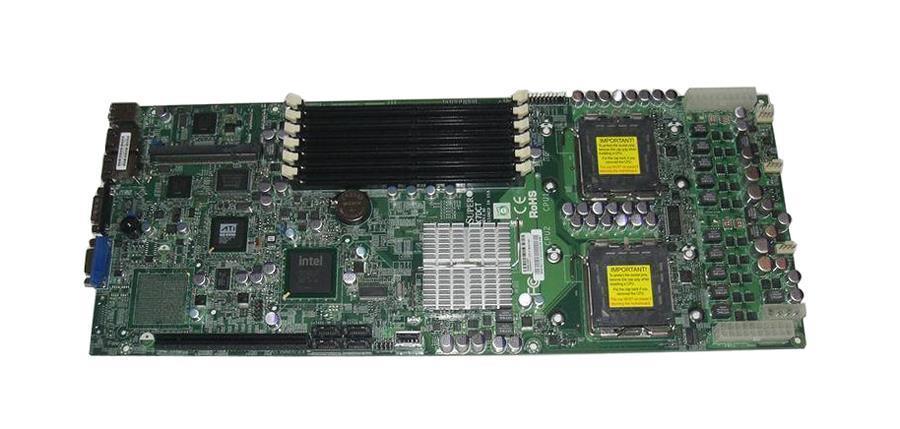 MBD-X7DCT-10G-O SuperMicro X7DCT-10G Dual Socket LGA 771 Intel 5100 Chipset Dual 64-Bit Intel Xeon Processors Support DDR2 6x DIMM 4x SATA 3.0Gb/s Proprietary Server Motherboard (Refurbished)