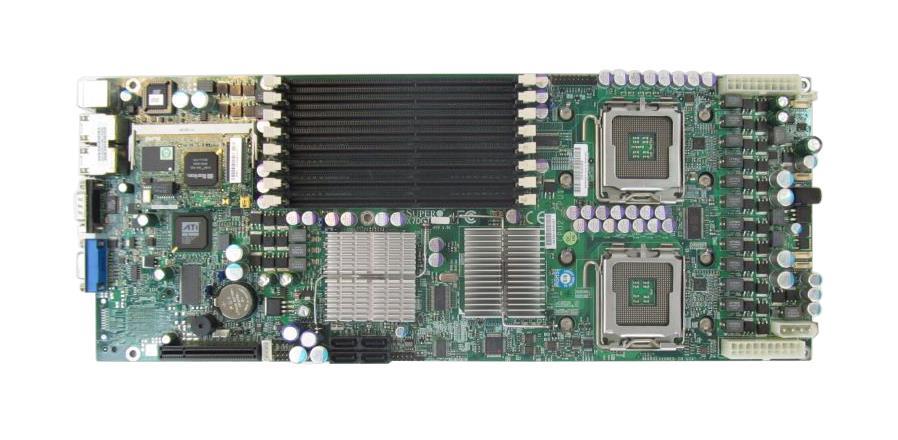 MBD-X7DGT-INF-B SuperMicro X7DGT Dual Socket LGA 771 Intel 500P Chipset Dual 64-Bit Intel Xeon Processors Support DDR2 8x DIMM 4x SATA2 Server Motherboard (Refurbished)