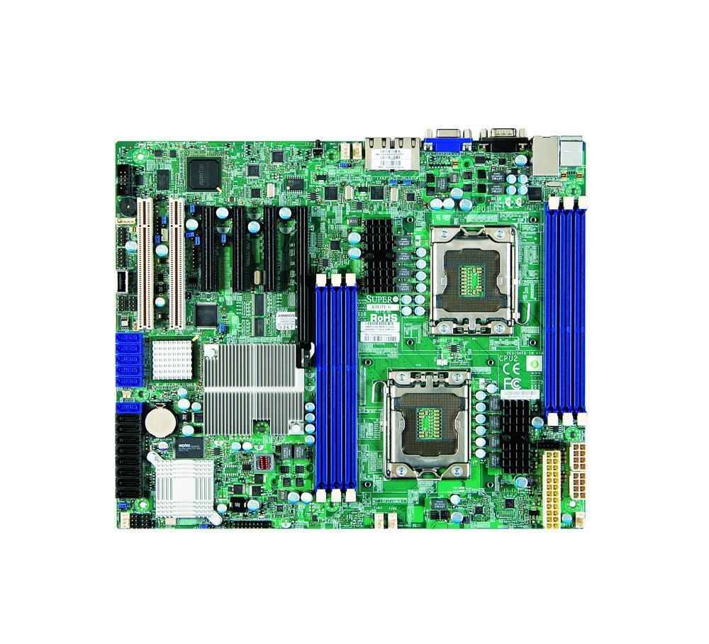 MBD-X8DTL-6-B SuperMicro X8DTL-6 Dual Socket LGA 1366 Intel 5500 Chipset Intel Xeon 5600/5500 Series Processors Support DDR3 6x DIMM 6x SATA2 3.0Gb/s ATX Server Motherboard (Refurbished)