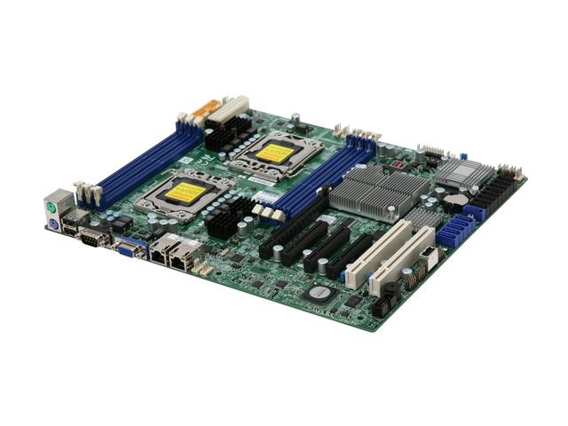 MBD-X8DTL-6-O SuperMicro X8DTL-6 Dual Socket LGA 1366 Intel 5500 Chipset Intel Xeon 5600/5500 Series Processors Support DDR3 6x DIMM 6x SATA2 3.0Gb/s ATX Server Motherboard (Refurbished)