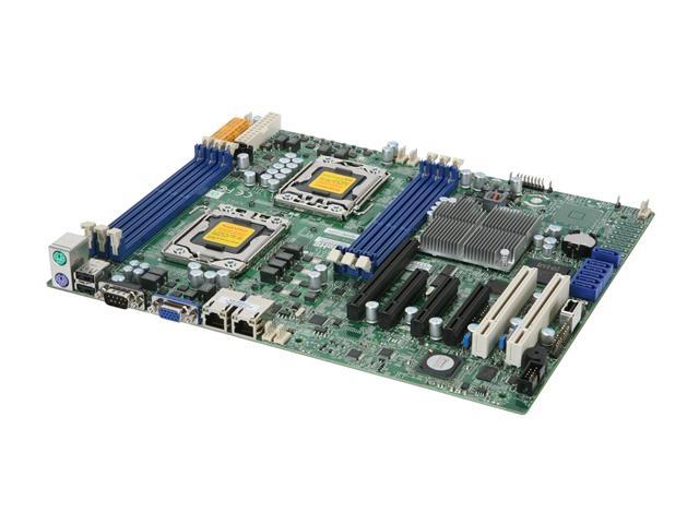 MBD-X8DTL-IF SuperMicro X8DTL-IF Dual Socket LGA 1366 Intel 5500 Chipset Intel Xeon 5600/5500 Series Processors Support DDR3 6x DIMM 6x SATA2 3.0Gb/s ATX Server Motherboard (Refurbished)