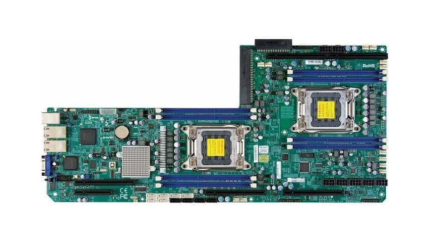 MBD-X9DRG-HF+ SuperMicro X9DRG-HF+ Dual Socket R LGA 2011 Intel C602 Chipset Xeon E5-2600/ E5-2600 v2 Processors Support DDR3 16x DIMM 4x SATA2 3.0Gb/s Server Proprietary Motherboard (Refurbished)