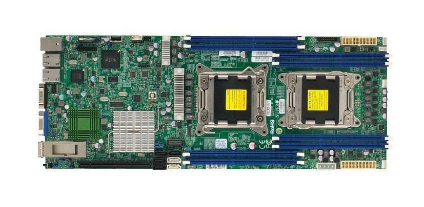 MBD-X9DRT-F-B SuperMicro X9DRT-F Dual Socket LGA 2011 Intel C602J Chipset Intel Xeon E5-2600/E5-2600 v2 Processors Support DDR3 8x DIMM 4x SATA2 3.0Gb/s Proprietary Server Motherboard (Refurbished)