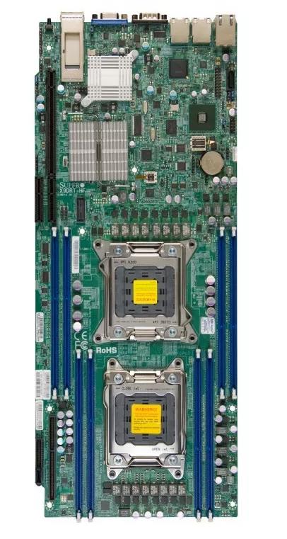 MBD-X9DRT-HF SuperMicro X9DRT-HF Dual Socket LGA 2011 Intel C602 Chipset Xeon E5-2600 Processors Support DDR3 8x DIMM 5x SATA2 3.0Gb/s Proprietary Server Motherboard (Refurbished)