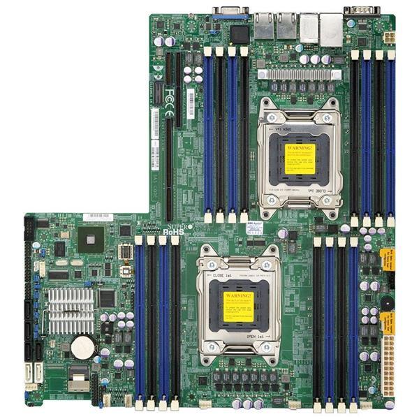 MBD-X9DRW-3F SuperMicro X9DRW-3F Dual Socket LGA 2011 Intel C606 Chipset Xeon E5-2600/ E5-2600 v2 Series Processors Support DDR3 16x DIMM 4x SATA2 3.0Gb/s Proprietary WIO Server Motherboard (Refurbished)
