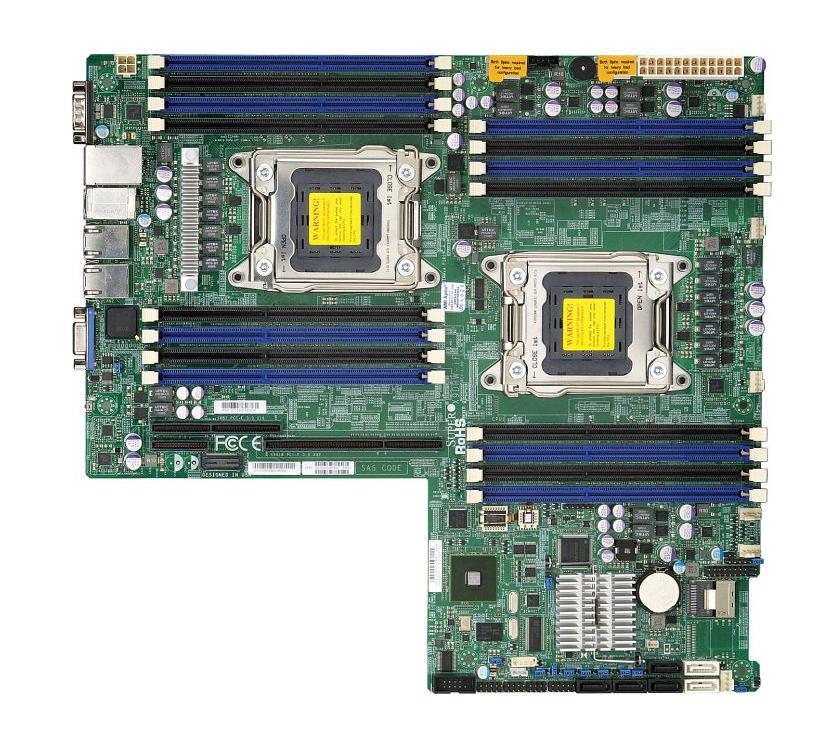 MBD-X9DRW-IF-O SuperMicro X9DRW-IF Dual Socket LGA 2011 Intel C602 Chipset Intel Xeon E5-2600/E5-2600 v2 Processors Support DDR3 16x DIMM 2x SATA3 6.0Gb/s Proprietary WIO Server Motherboard (Refurbished)
