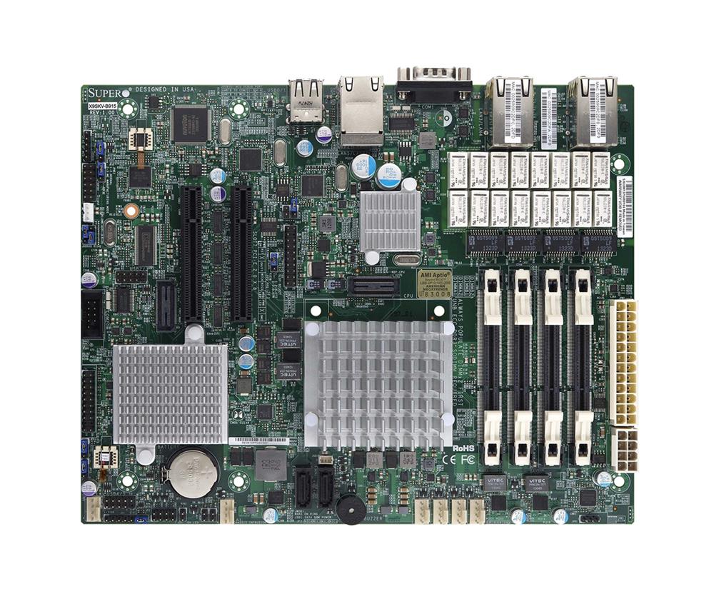MBD-X9SKV-B915 Supermicro Single Socket FCBGA 1284 Pentium B915C Processor Supported Intel Communication Chipset 8903 Flex ATX Server Motherboard (Refurbished)
