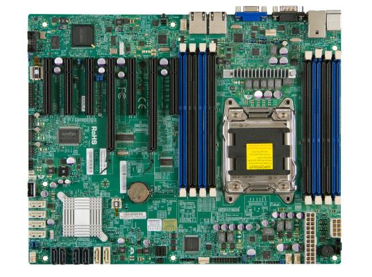 MBD-X9SRW-F-B SuperMicro X9SRW-F Socket LGA 2011 Intel C602 Chipset Intel Xeon E5-2600/1600 & E5-2600/1600 v2 Processors Support DDR3 8x DIMM 2x SATA3 6.0Gb/s Proprietary Server Motherboard (Refurbished)